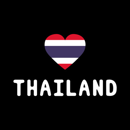 Love Thailand for design and decoration のイラスト素材
