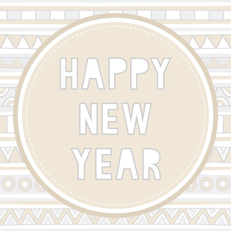 Card for Happy New Year.のイラスト素材