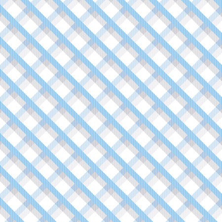 Blue and white plaid pattern for background.のイラスト素材