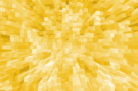 Yellow blocks pattern for background.の写真素材