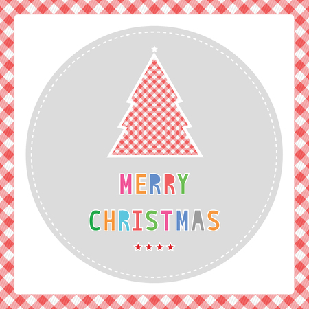 Merry Christmas card for decoration.のイラスト素材
