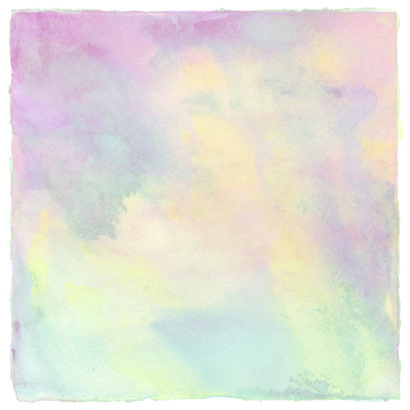 Pastel watercolor on white background.の写真素材