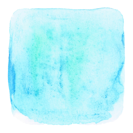 Blue grunge watercolor on white background.のイラスト素材