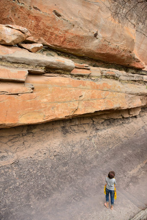 Pha Taem National Park has been discovered ancient paintings prehistoric age of about 3,000-4,000...