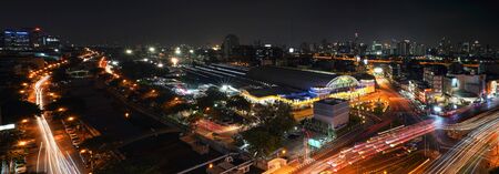 BANGKOK, THAILAND - OCTOBER 14, 2018 : Bangkok Railway Station(Hua Lamphong) is the main railway station in Bangkok, Thailandのeditorial素材