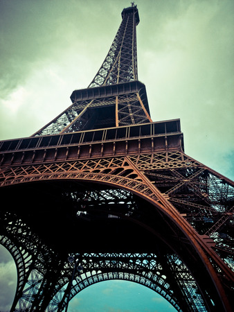 eiffel towerの写真素材