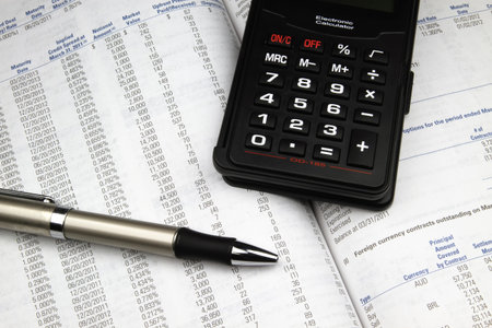 Analyzing an investment annual report.