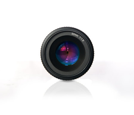 DSLR Photo camera lens optics 