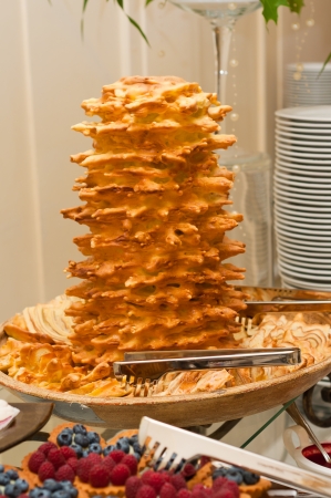 traditional cake sakotis  sekacz  from Polandの写真素材