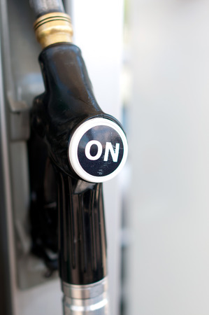 black petrol distributor - ONの写真素材