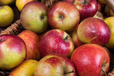 Cart Polish apples - natural and ecological