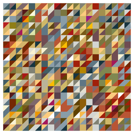 Abstract geometrical background in earth tones