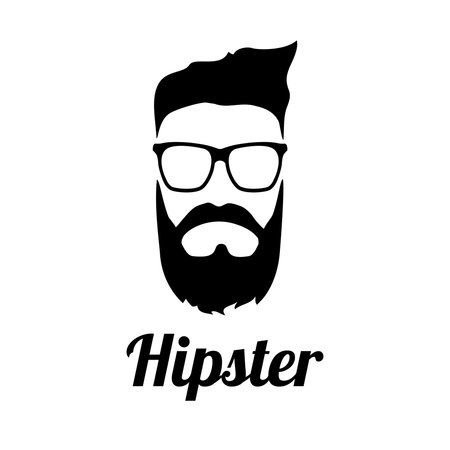 Black stylish graphics - danger signs hipsterのイラスト素材