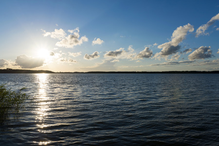 Summer landscape -
View of the lake Rosの写真素材