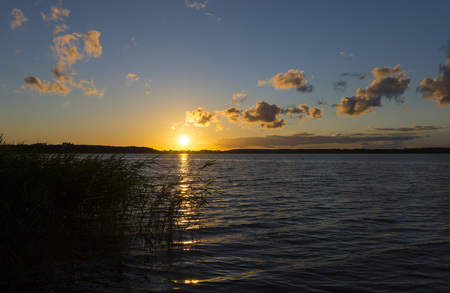 Summer landscape -
View of the lake Rosの写真素材