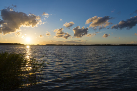 Summer landscape -
View of the lake Rosの写真素材