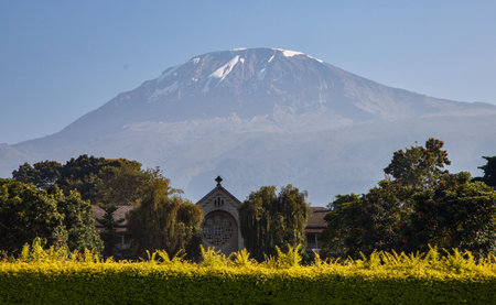 View of Kilimanjaro at Kibosho in Moshi