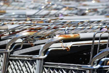 old cartsの写真素材