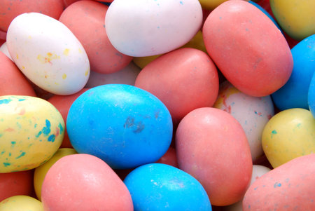 pastel easter eggs