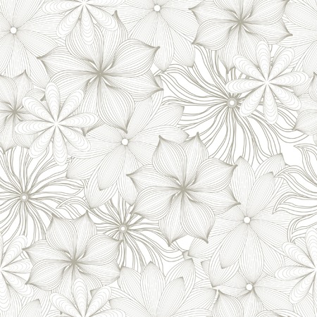 flower seamless pattern can be used for wallpaper, website background, textile printingのイラスト素材