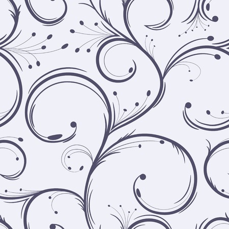 curl seamless pattern can be used for wallpaper, website background, textile printingのイラスト素材