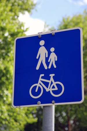 Norwegian road signの写真素材
