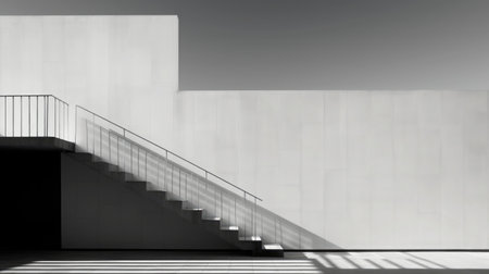 minimalist abstract geometric composition of urban landscape. Cityscape conceptの素材
