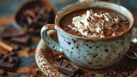hot chocolate in the crockpotの素材