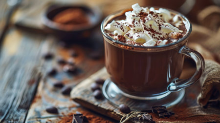 hot chocolate in the crockpotの素材