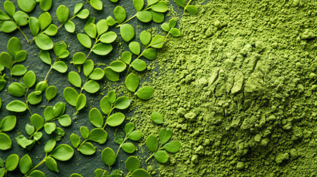 Moringa powder organic natural superfoodの素材
