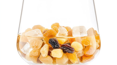 Wine bouquet concept: The aroma of Madeira includes notes of caramel, walnuts, dried fruits, and warm spicesの素材