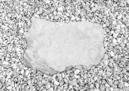 The texture of mining gravel in the careerの写真素材