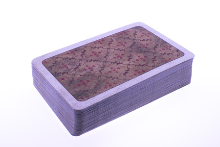 Deck of playing cardsの写真素材
