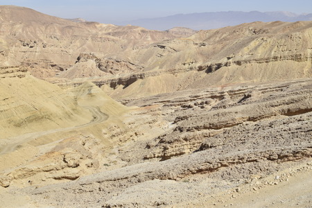 Beautiful Negev desert view Israelの写真素材