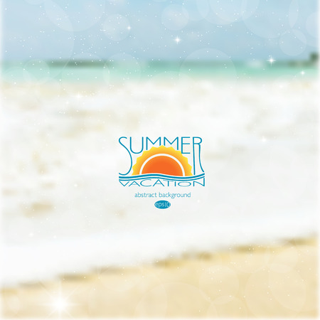 Blurred background the ox and sand. Summer, heat, rest. Abstractのイラスト素材