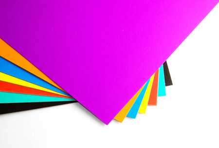 Accurately spread out color cardboard  It is possible to use as a color sample 