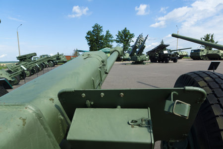 Loshany, Belarus - July 31, 2016: Stalin Line this is historical and cultural complex. The...