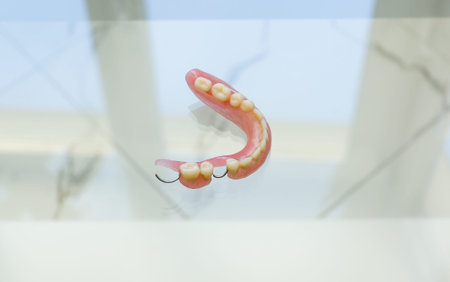 partial laminar denture to restore the integrity of the dentition