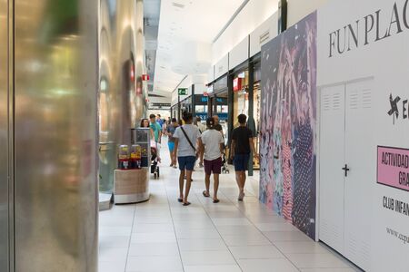 Tarragona, Spain - August 10, 2018: Tarragona is a port city located in northeast Spain on the Costa Daurada by the Mediterranean Sea.のeditorial素材