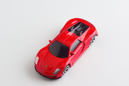 Borisov, Belarus - March 1, 2019: Collection of toy cars, Hot Wheels with isolated background. Hot...