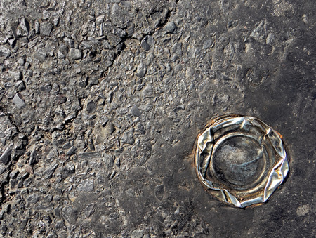 Asphalt texture backgroundの写真素材