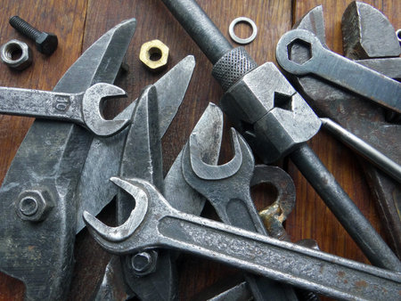 Old metalwork tools