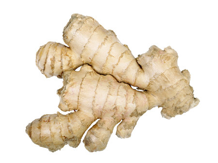 Ginger isolated on white background