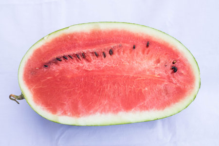 Watermelon fresh in garden
