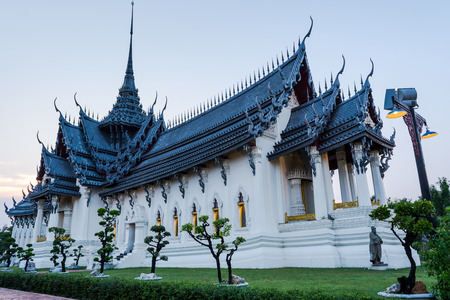 Sanphet Prasat Palace, Ancient City, Bangkok, Thailandのeditorial素材