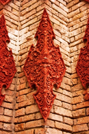 Thai stucco pattern.の写真素材