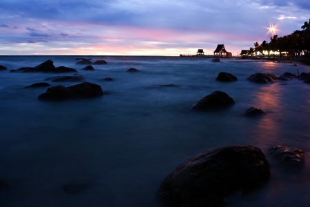 Sunset, seaの写真素材