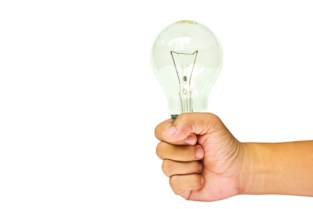 Hand lamp.の写真素材