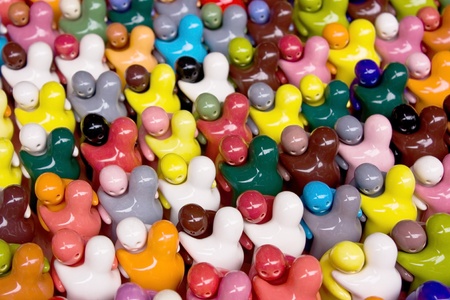 Rainbow Dolls.の写真素材