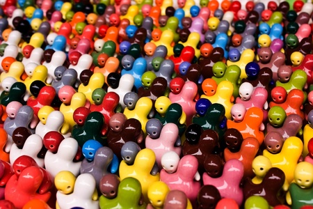 Rainbow Dolls.の写真素材